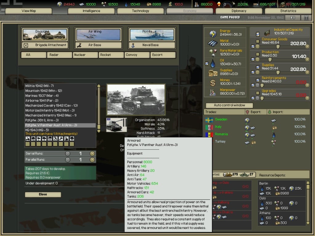 至暗时刻：钢铁雄心游戏[Darkest Hour: A Hearts of Iron Game] 游戏截图8