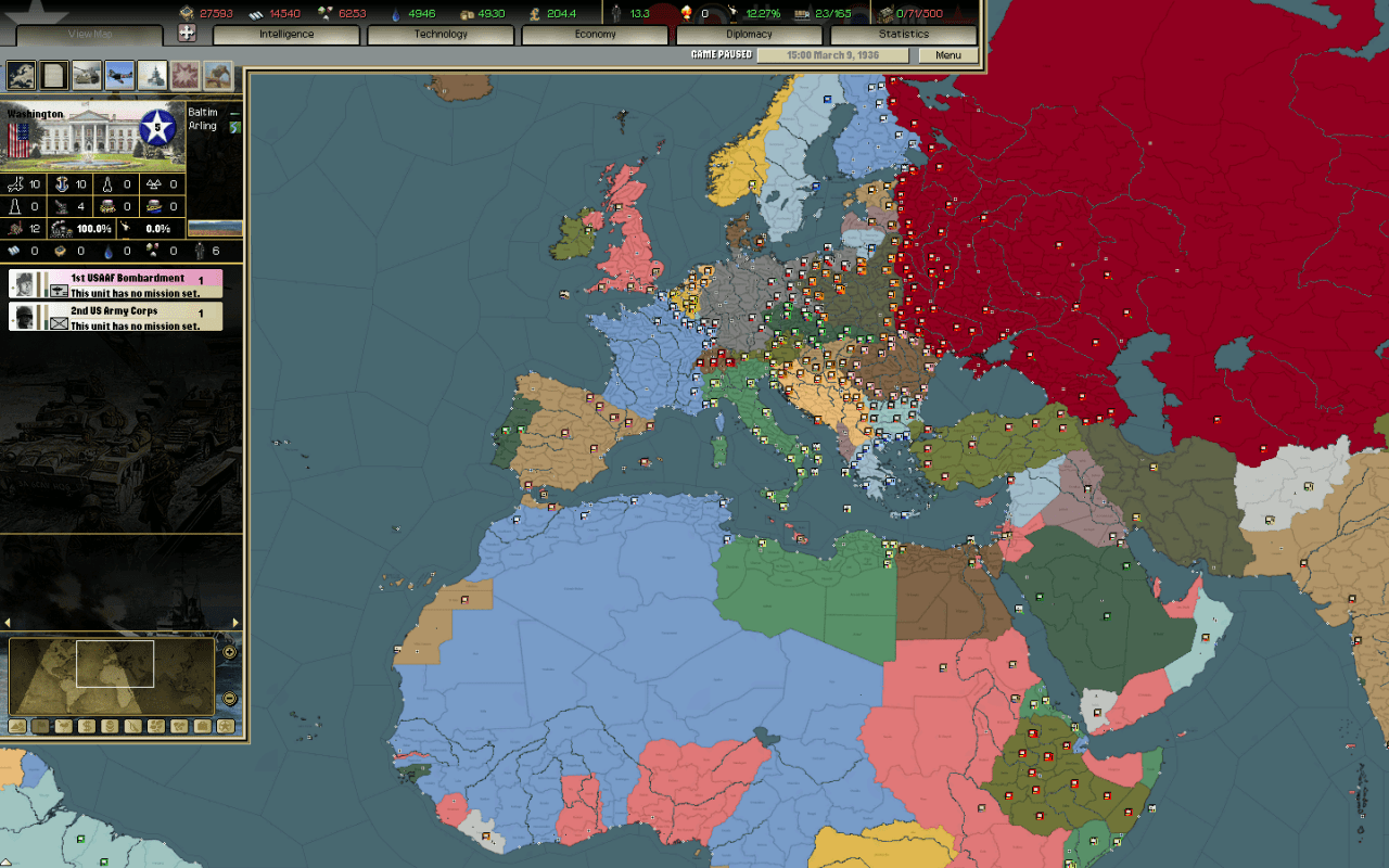 至暗时刻：钢铁雄心游戏[Darkest Hour: A Hearts of Iron Game] 游戏截图5