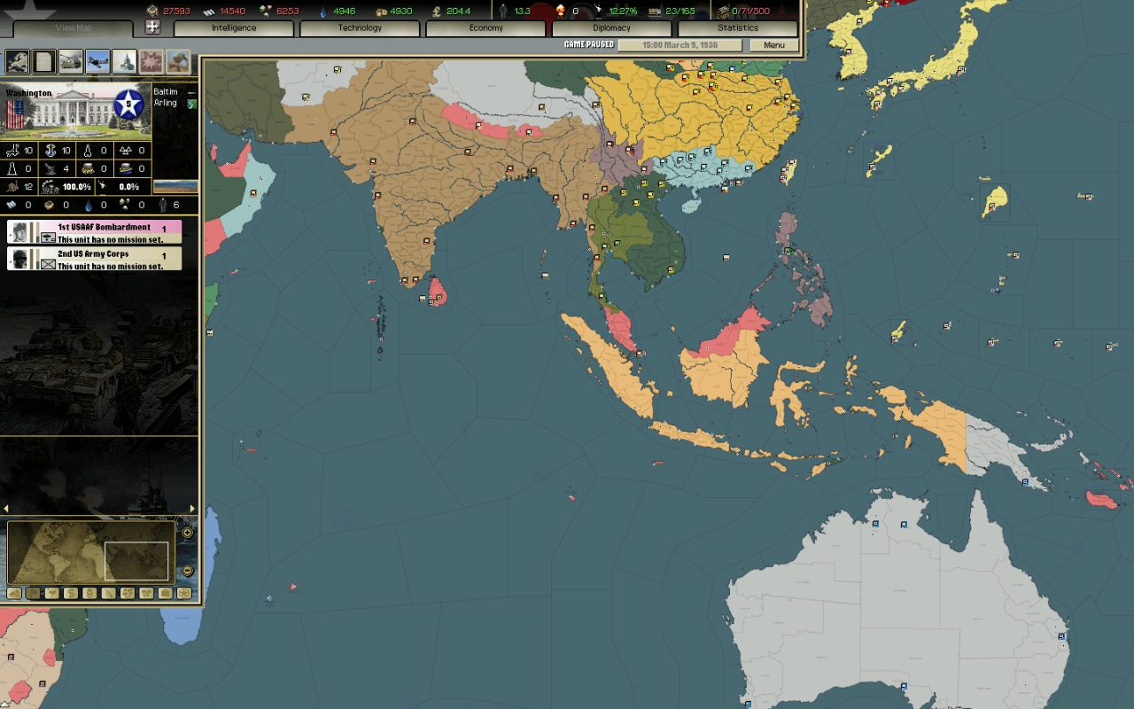 至暗时刻：钢铁雄心游戏[Darkest Hour: A Hearts of Iron Game] 游戏截图2