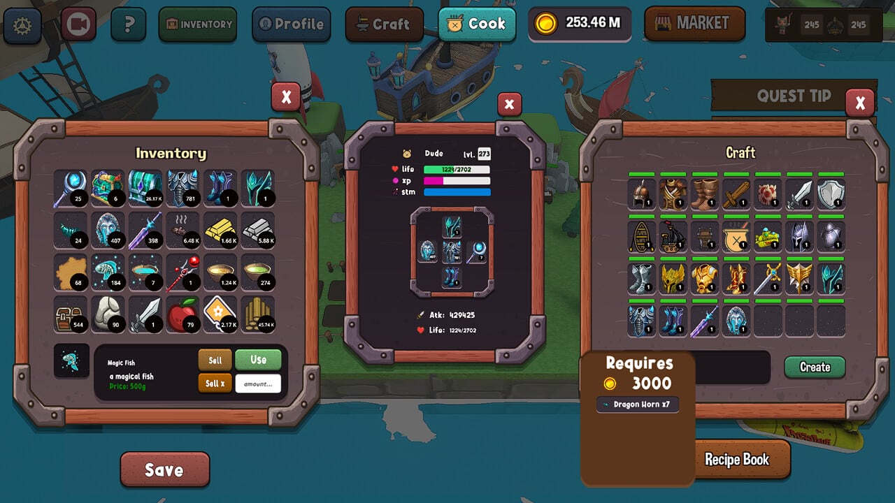 岛屿放置角色扮演游戏[Island Idle RPG] 游戏截图6