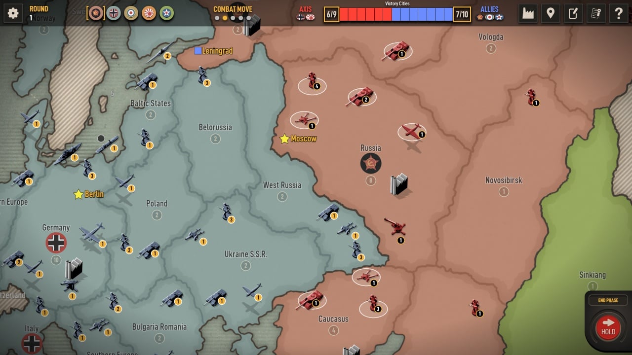 轴心国与同盟国 1942 在线[Axis and Allies 1942 Online] 游戏截图3
