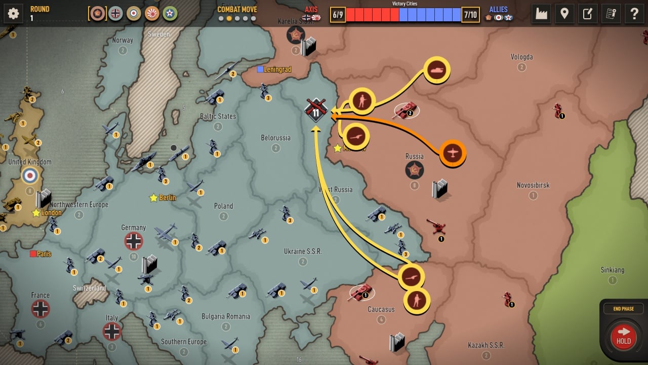 轴心国与同盟国 1942 在线[Axis and Allies 1942 Online] 游戏截图4