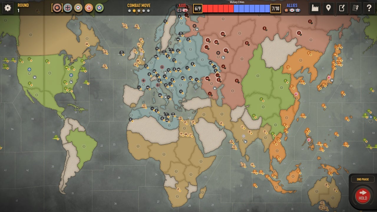 轴心国与同盟国 1942 在线[Axis and Allies 1942 Online] 游戏截图2