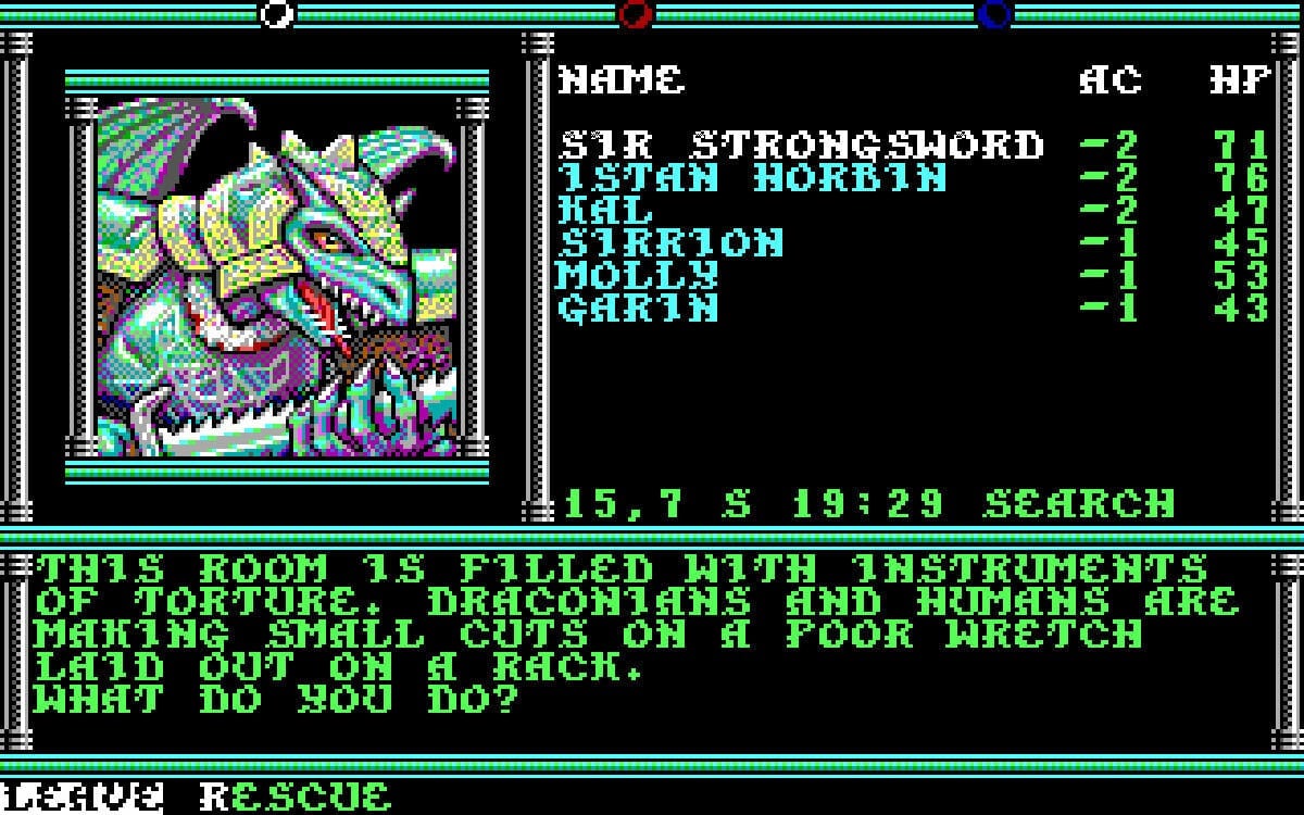 龙与地下城：克莱恩系列[Dungeons and Dragons: Krynn Series] 游戏截图4