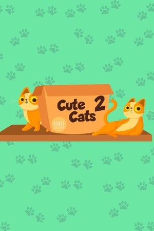 1001 拼图。可爱的猫2[1001 Jigsaw. Cute Cats 2] 游戏封面