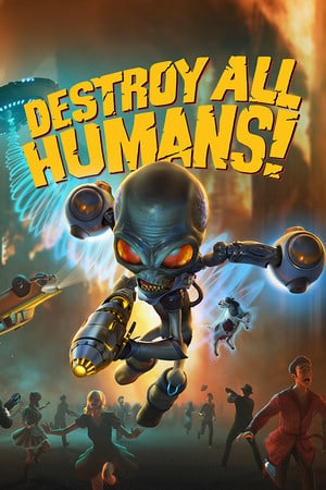毁灭全人类！[Destroy All Humans!] 游戏封面