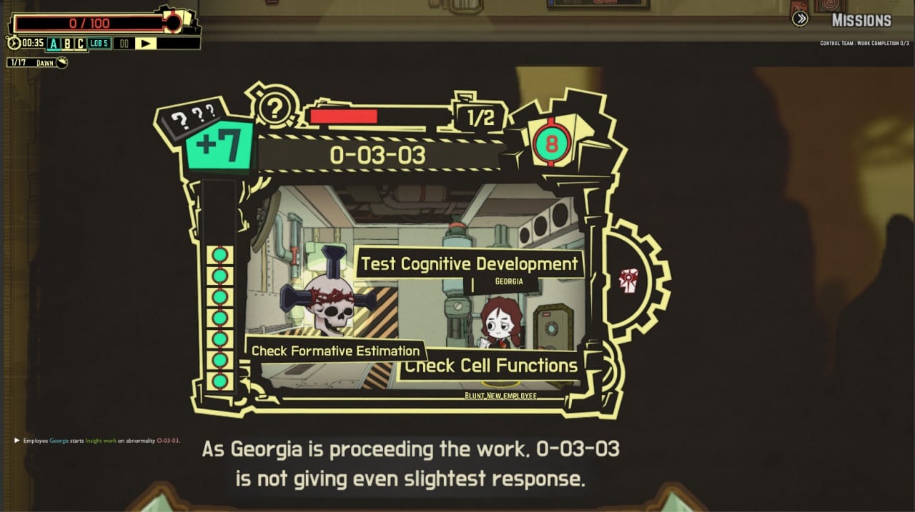 脑白质切除术公司 |怪物管理模拟[Lobotomy Corporation | Monster Management Simulation] 游戏截图4