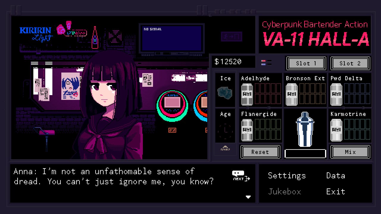 VA-11 Hall-A：赛博朋克调酒师动作[VA-11 Hall-A: Cyberpunk Bartender Action] 游戏截图11