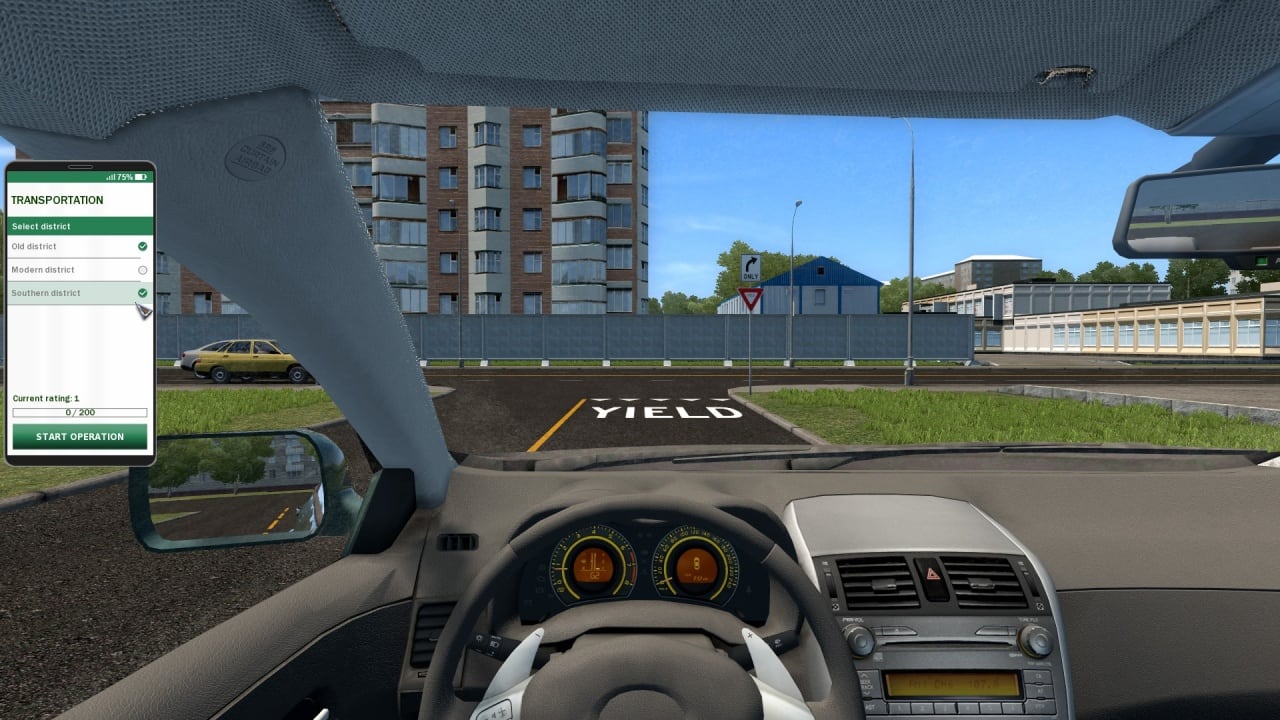 城市汽车驾驶[City Car Driving] 游戏截图12