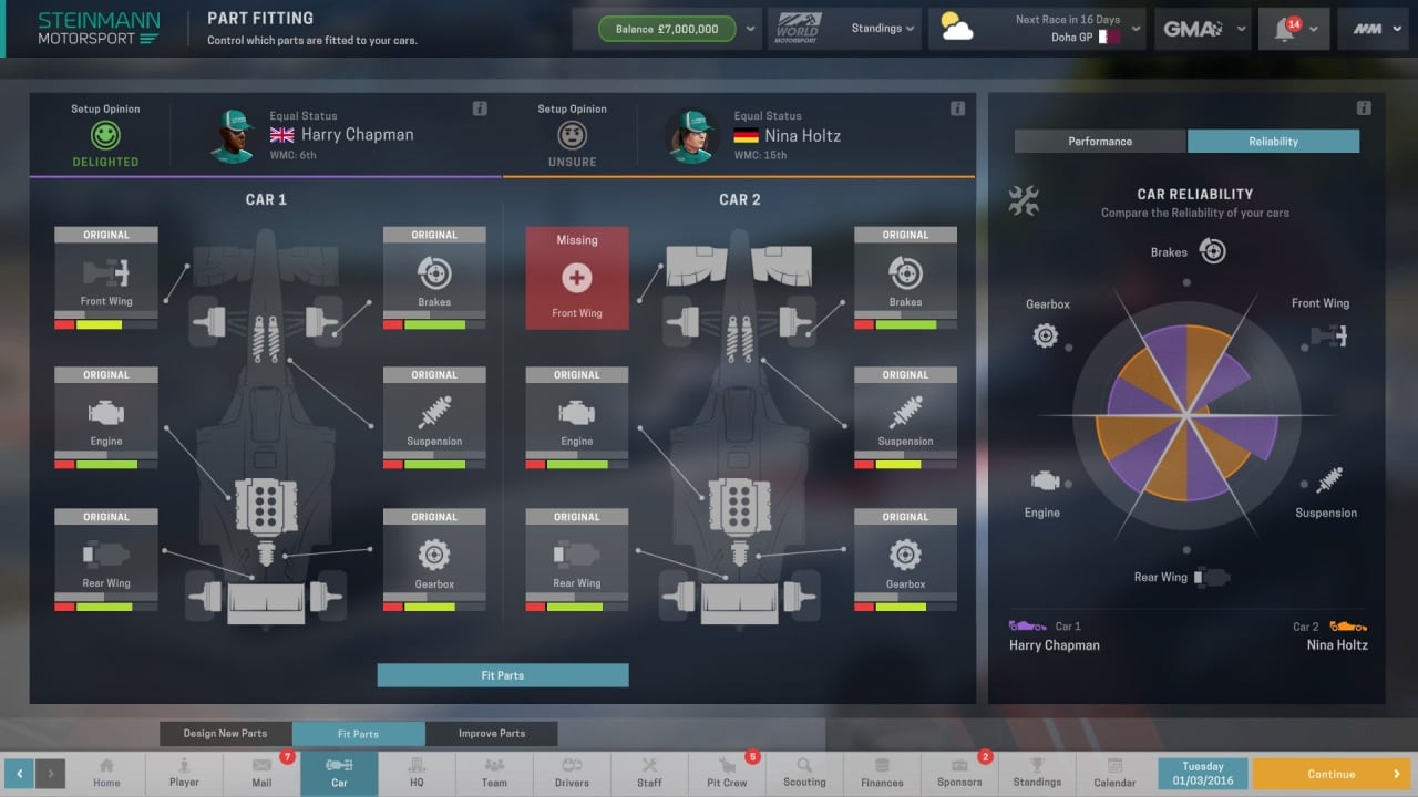 赛车运动经理[Motorsport Manager] 游戏截图6