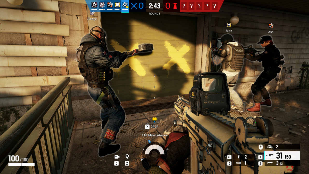汤姆克兰西的彩虹六号围攻[Tom Clancy's Rainbow Six Siege] 游戏截图9