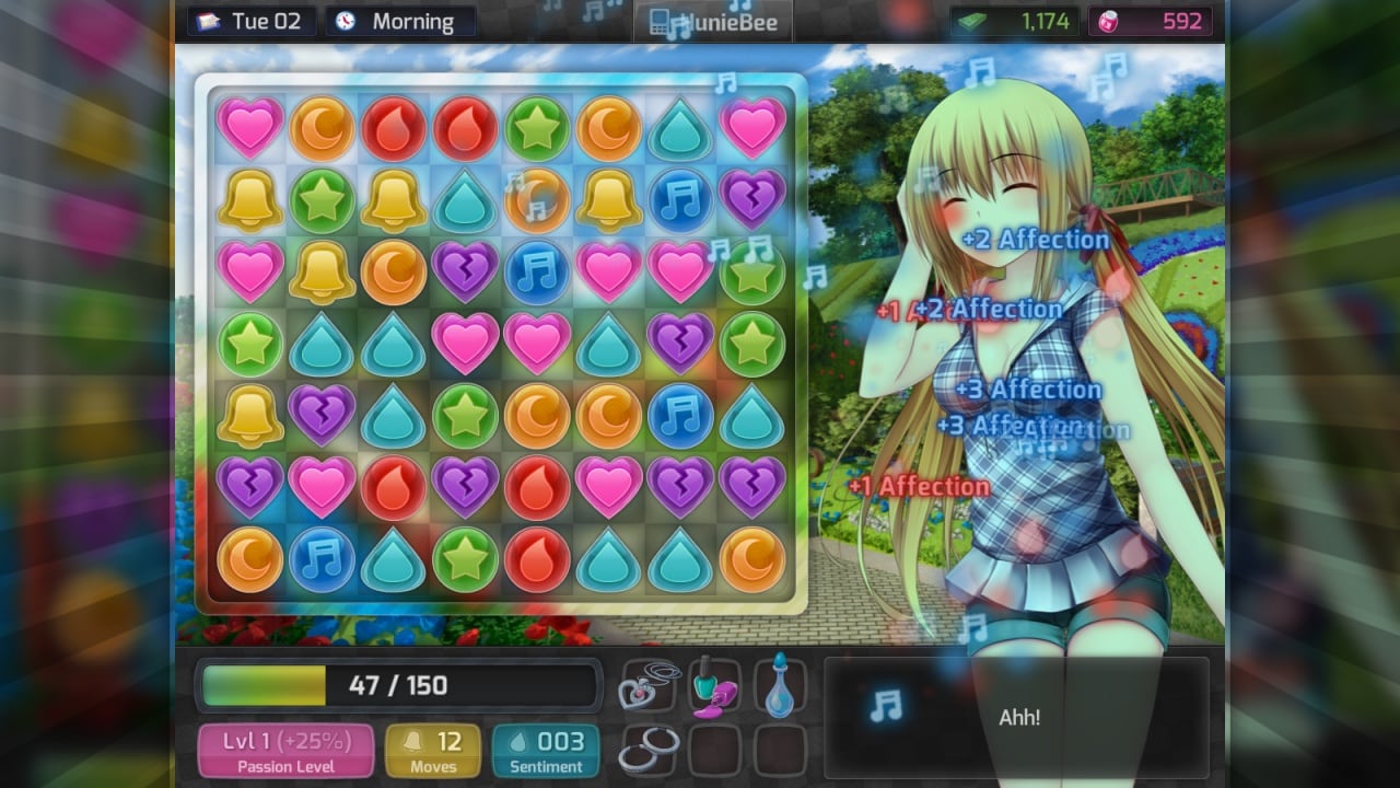 胡尼流行音乐[HuniePop] 游戏截图3