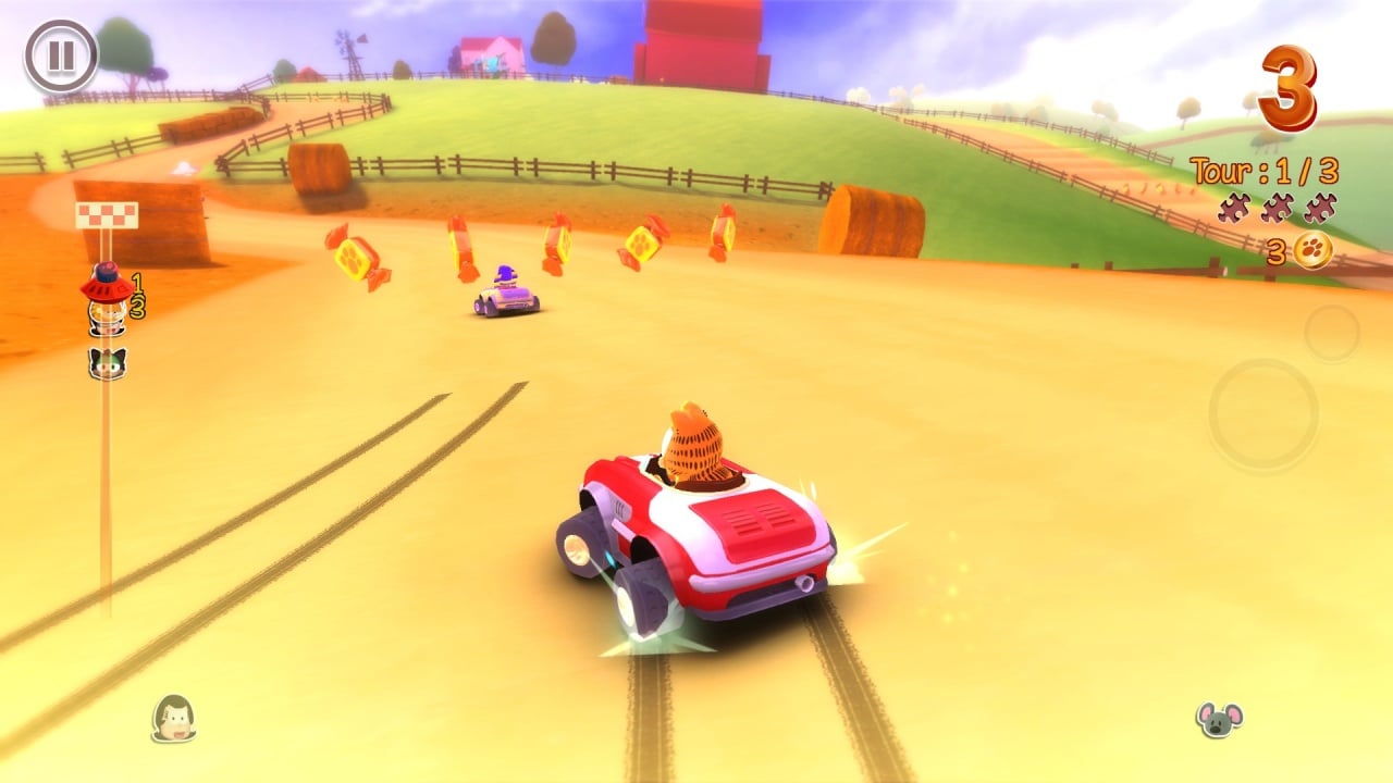 加菲猫卡丁车[Garfield Kart] 游戏截图4