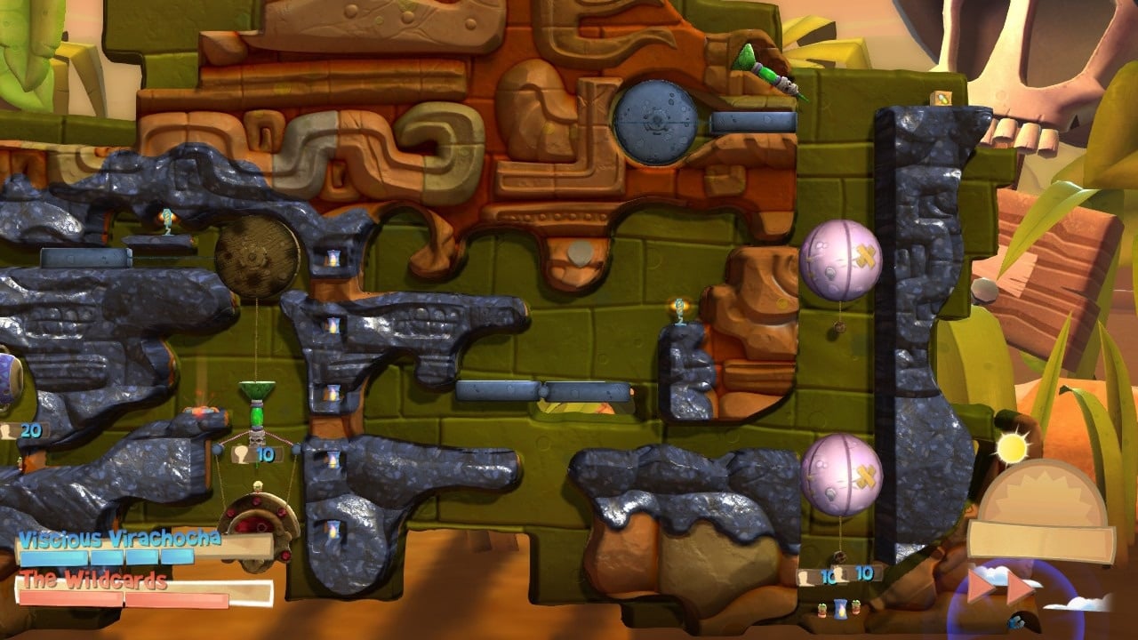 蠕虫部落战争[Worms Clan Wars] 游戏截图2