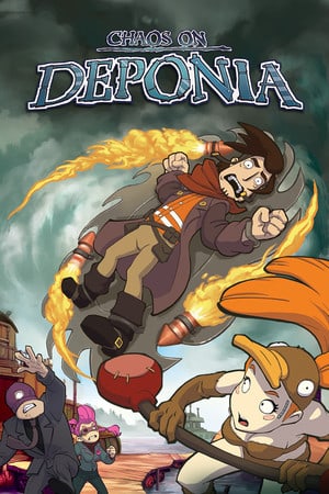 垃圾填埋场的混乱[Chaos on Deponia] 游戏封面