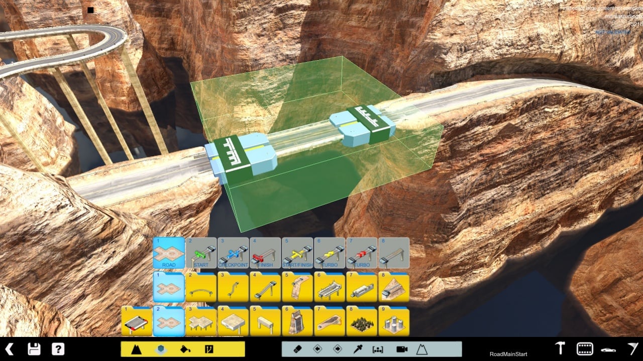 赛道狂热 2 峡谷[TrackMania 2 Canyon] 游戏截图11
