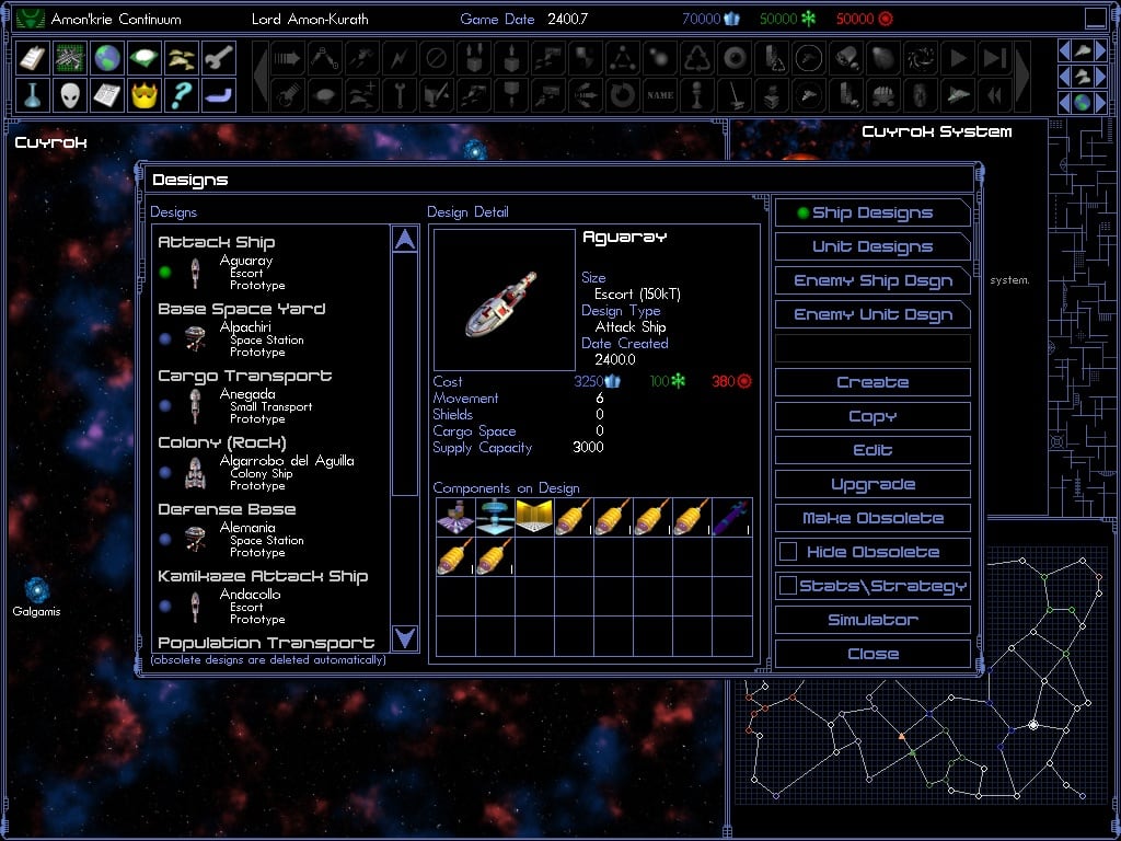 太空帝国 4 豪华版[Space Empires 4 Deluxe] 游戏截图5