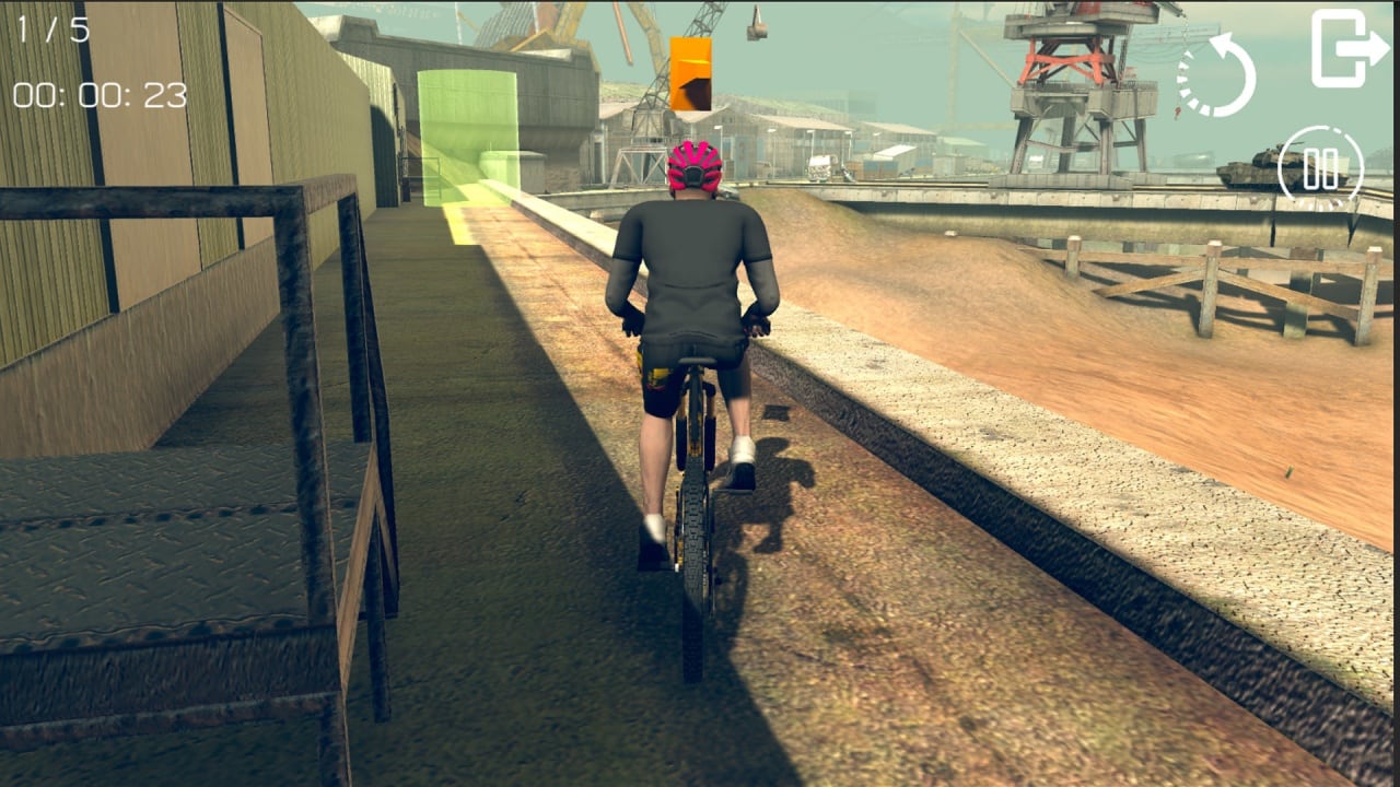 自行车挑战 - 荒地[Bicycle Challenge - Wastelands] 游戏截图4