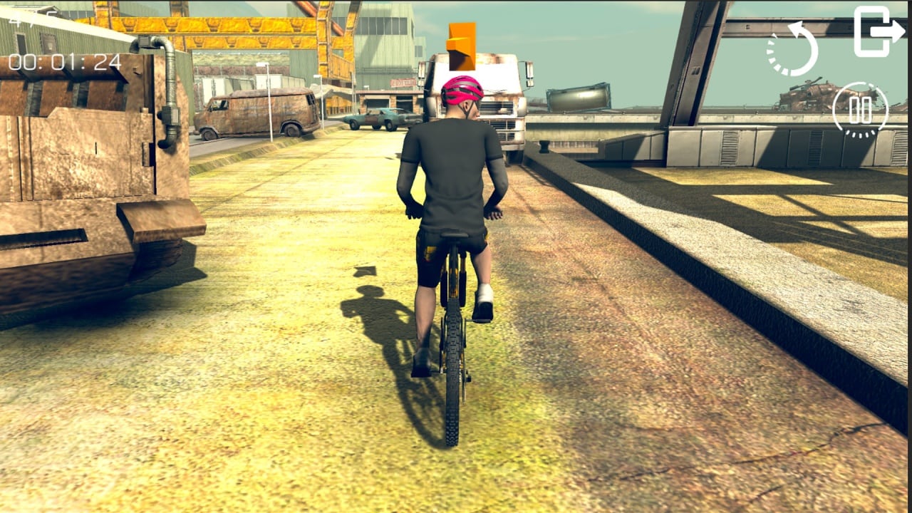 自行车挑战 - 荒地[Bicycle Challenge - Wastelands] 游戏截图5