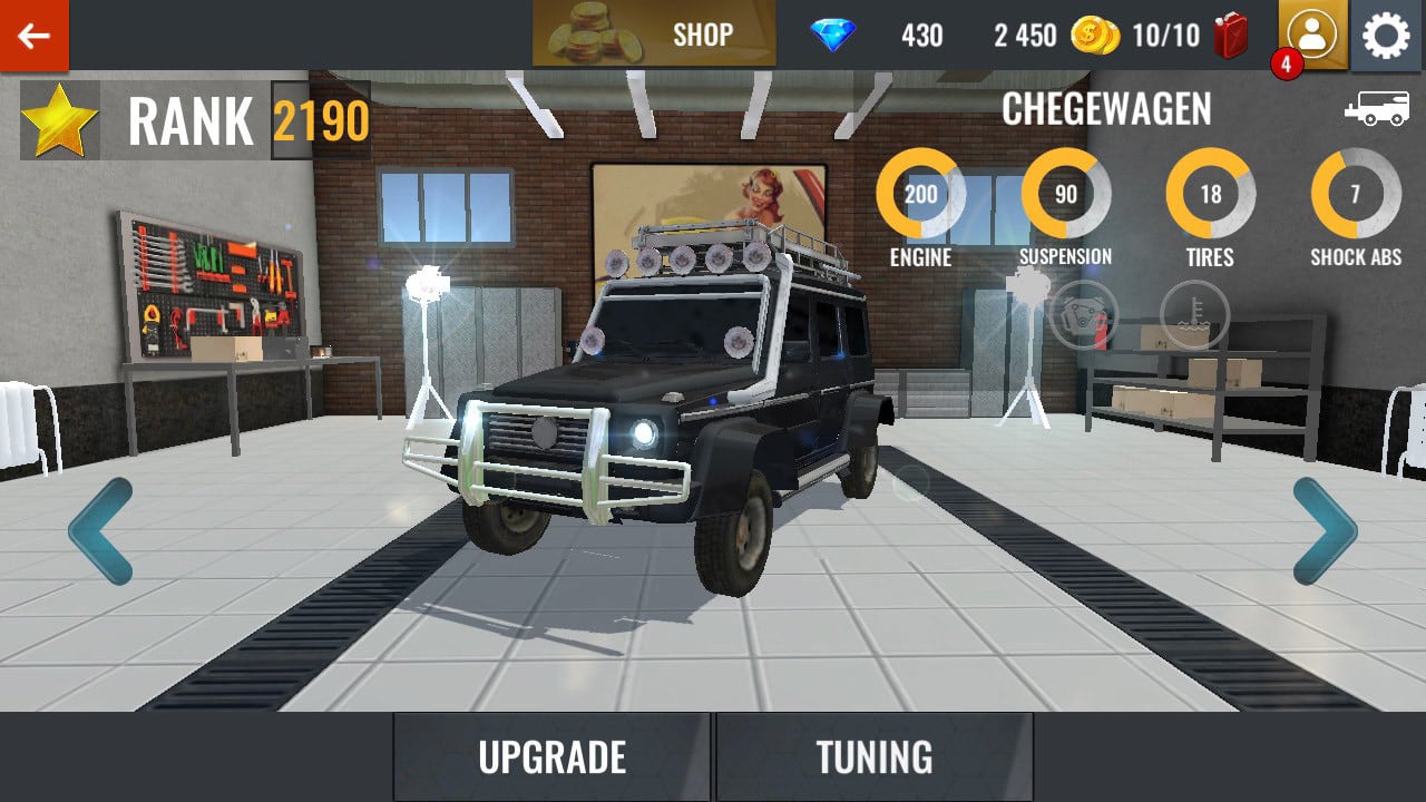 4x4 越野驾驶模拟器[Offroad Driving Simulator 4x4] 游戏截图4