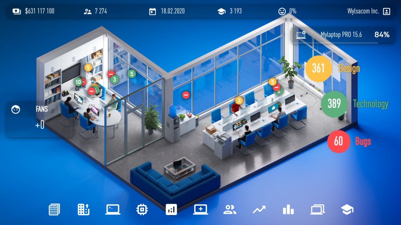 笔记本电脑大亨[Laptop Tycoon] 游戏截图3