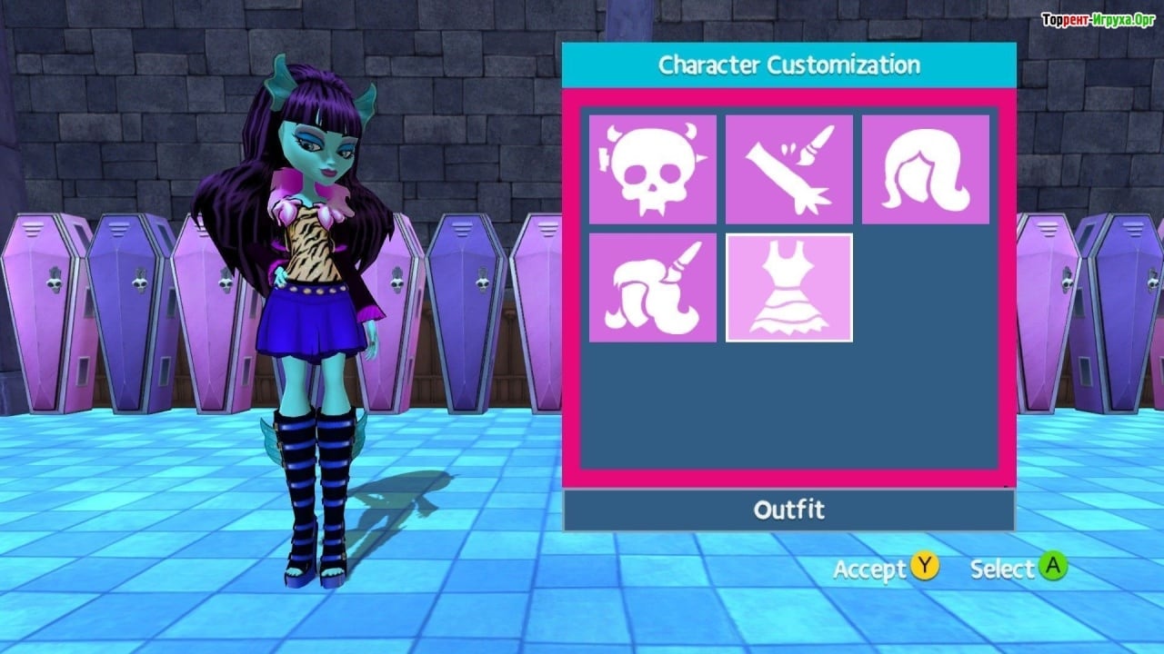 怪物高中：学校里的新食尸鬼[Monster High: New Ghoul in School] 游戏截图4