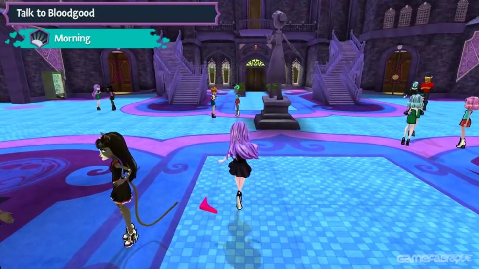 怪物高中：学校里的新食尸鬼[Monster High: New Ghoul in School] 游戏截图2