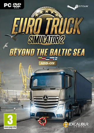 欧洲卡车模拟 2 - 波罗的海之外[Euro Truck Simulator 2 - Beyond the Baltic Sea] 游戏封面