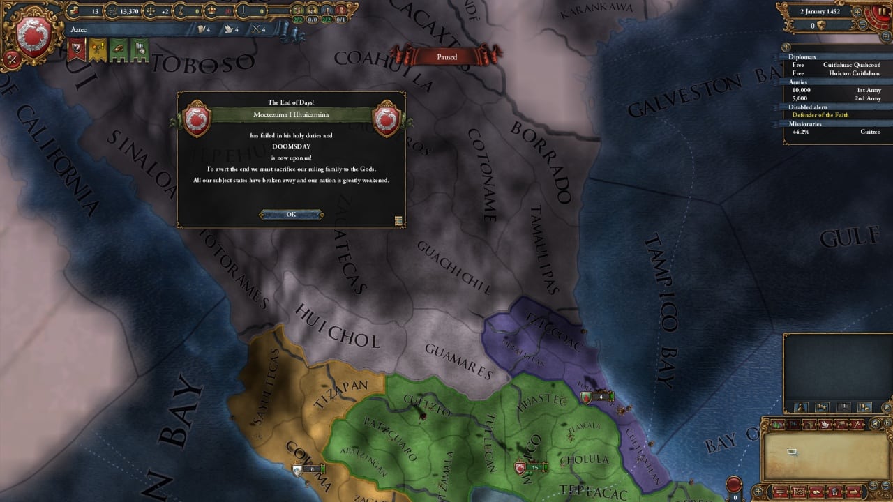 欧陆风云 4：黄金国[Europa Universalis 4: El Dorado] 游戏截图4