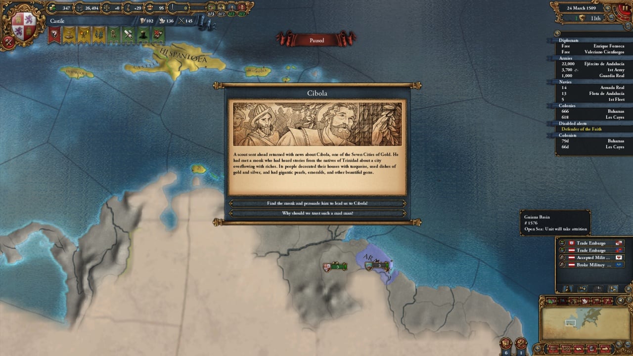 欧陆风云 4：黄金国[Europa Universalis 4: El Dorado] 游戏截图7