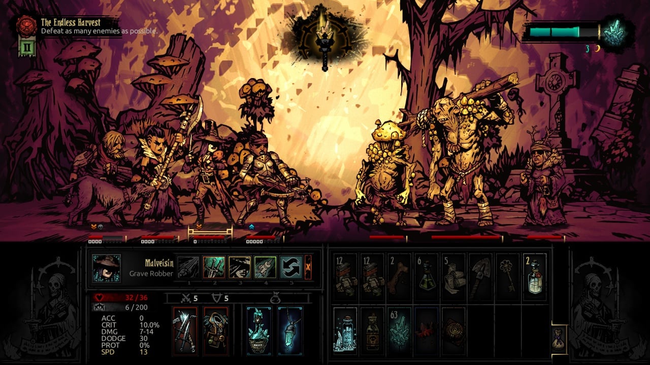 黑暗地牢：疯狂的颜色[Darkest Dungeon: The Color Of Madness] 游戏截图6