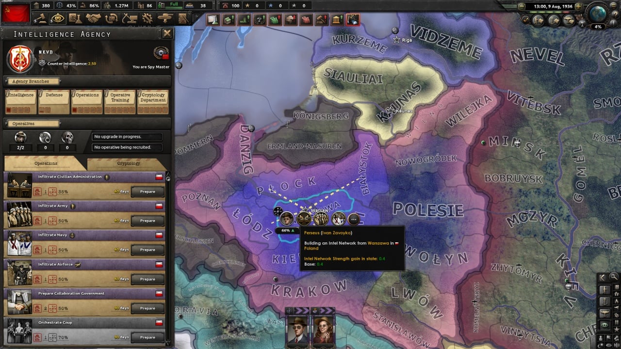 钢铁雄心4：反抗军[Hearts of Iron 4: La Résistance] 游戏截图2