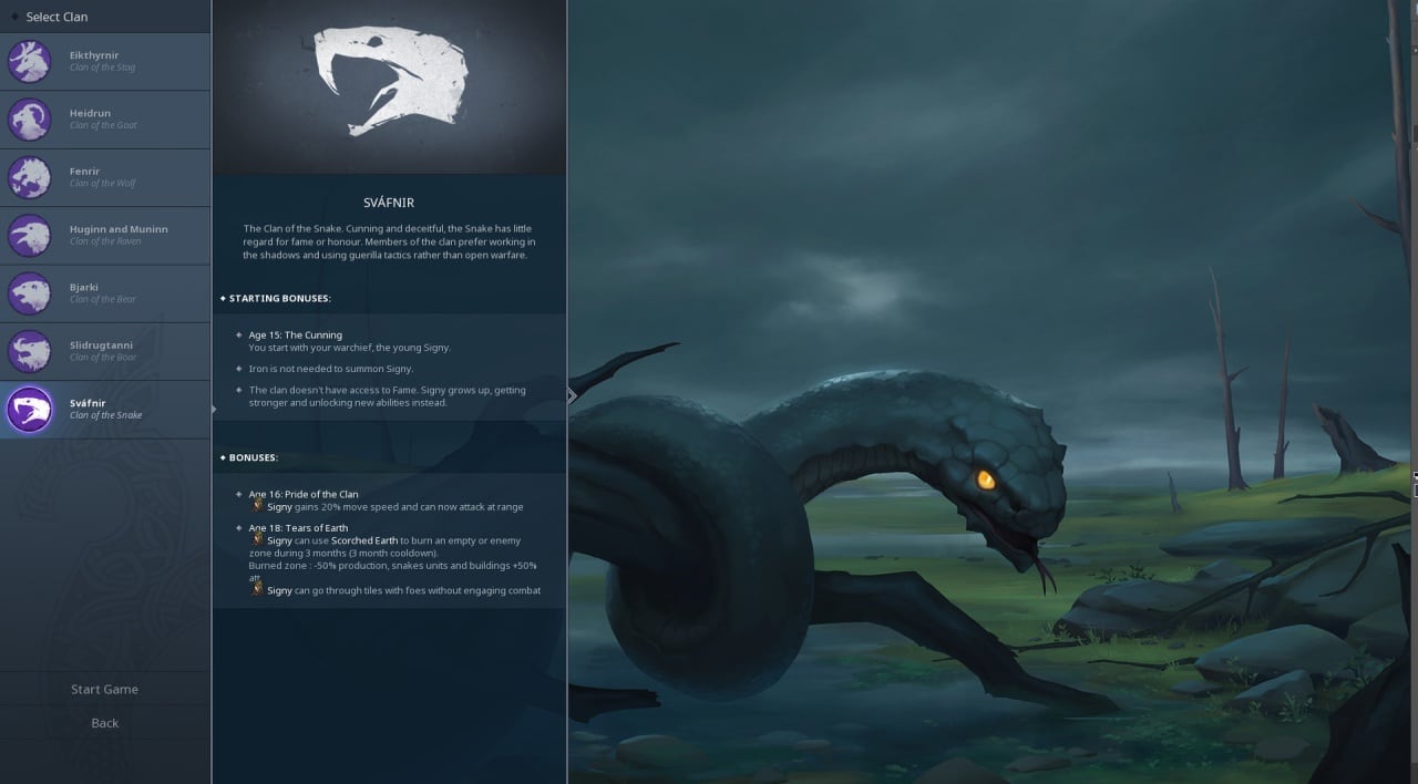 诺斯加德 - 斯瓦夫尼尔，蛇族[Northgard - Sváfnir, Clan of the Snake] 游戏截图2