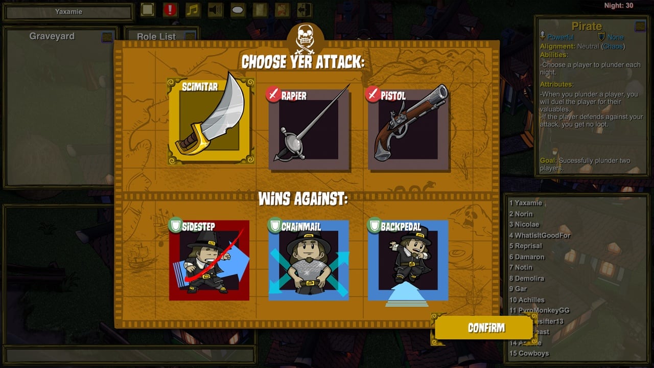塞勒姆镇 - 女巫集会[Town of Salem - The Coven] 游戏截图2