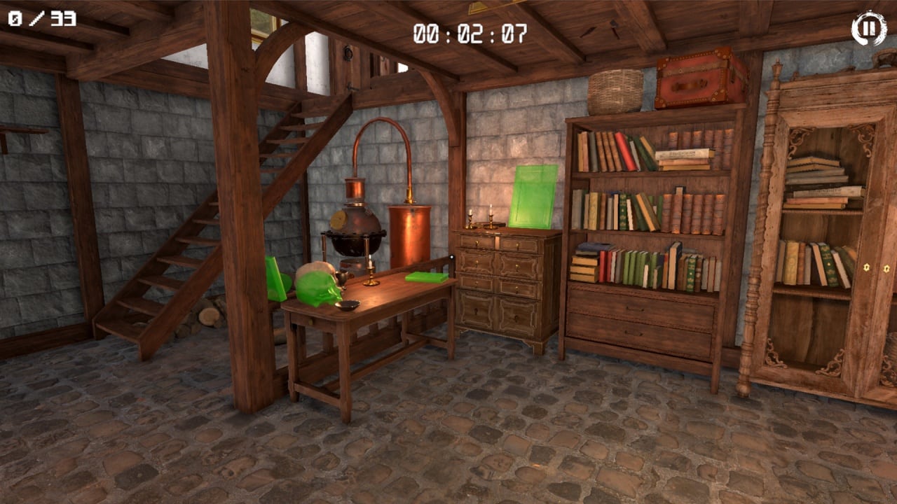 3D 拼图 - 炼金术士之家[3D PUZZLE - Alchemist House] 游戏截图4