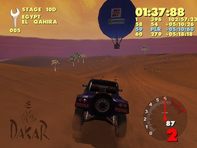 巴黎-达喀尔拉力赛[Paris-Dakar Rally] 游戏截图2