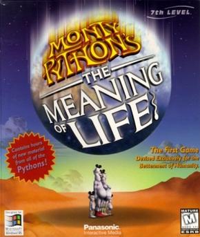 Monty Python 的《生命的意义》[Monty Python's The Meaning of Life] 游戏封面