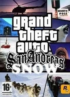 侠盗猎车手：圣安地列斯 - 冬季版[Grand Theft Auto: San Andreas - Winter Edition] 游戏封面