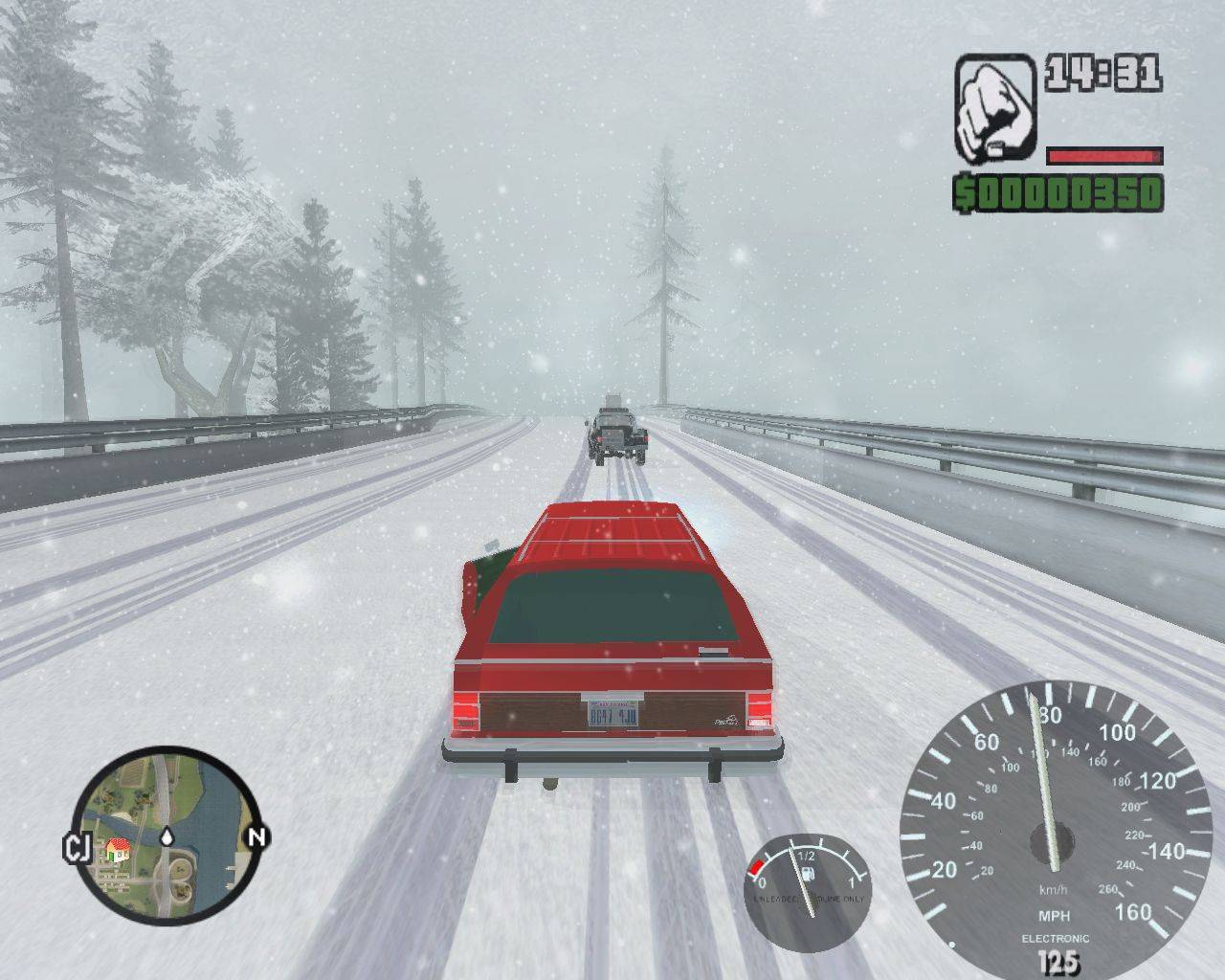 侠盗猎车手：圣安地列斯 - 冬季版[Grand Theft Auto: San Andreas - Winter Edition] 游戏截图3