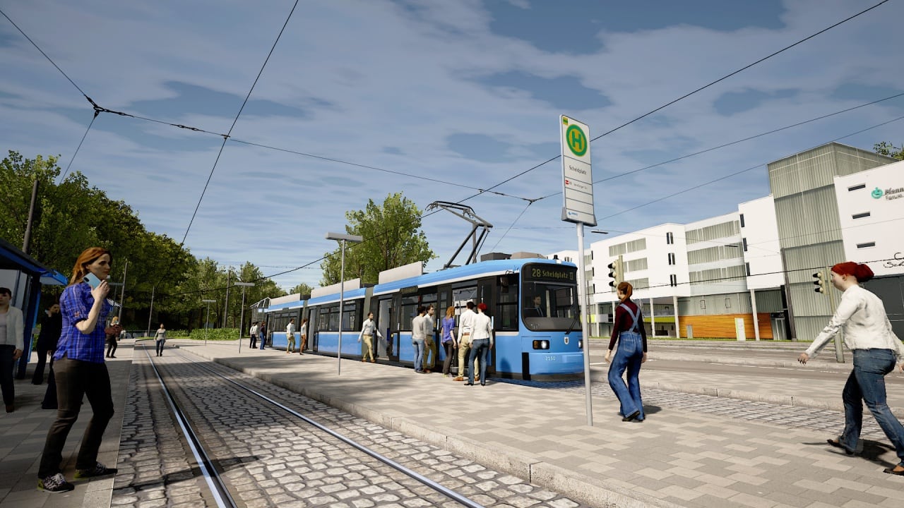 慕尼黑有轨电车[TramSim Munich] 游戏截图8