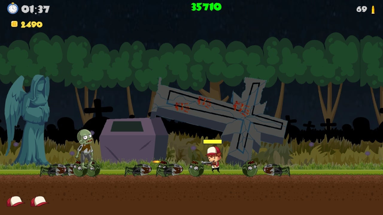 红帽僵尸猎人[Red Cap Zombie Hunter] 游戏截图4