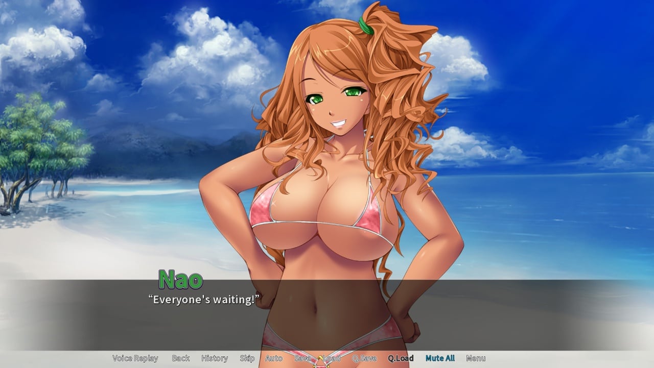 大鸡巴在海滩[Big Dick at the Beach] 游戏截图2