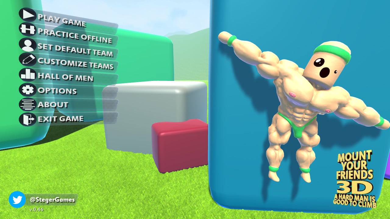 Mount Your Friends 3D: A Hard Man is Good to Climb 游戏截图5