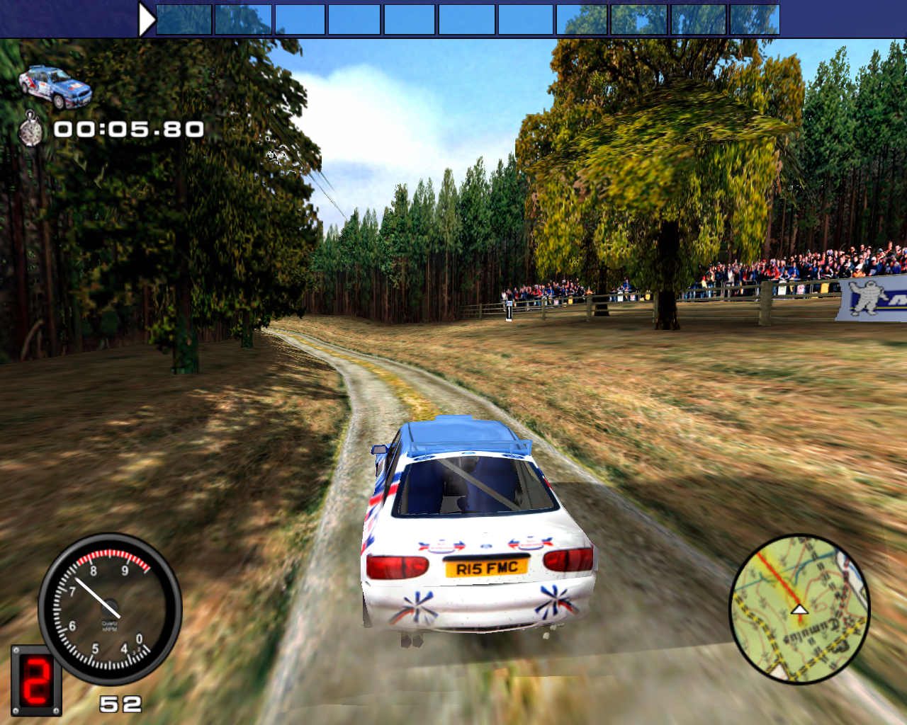 2000年拉力锦标赛[Rally Championship 2000] 游戏截图2