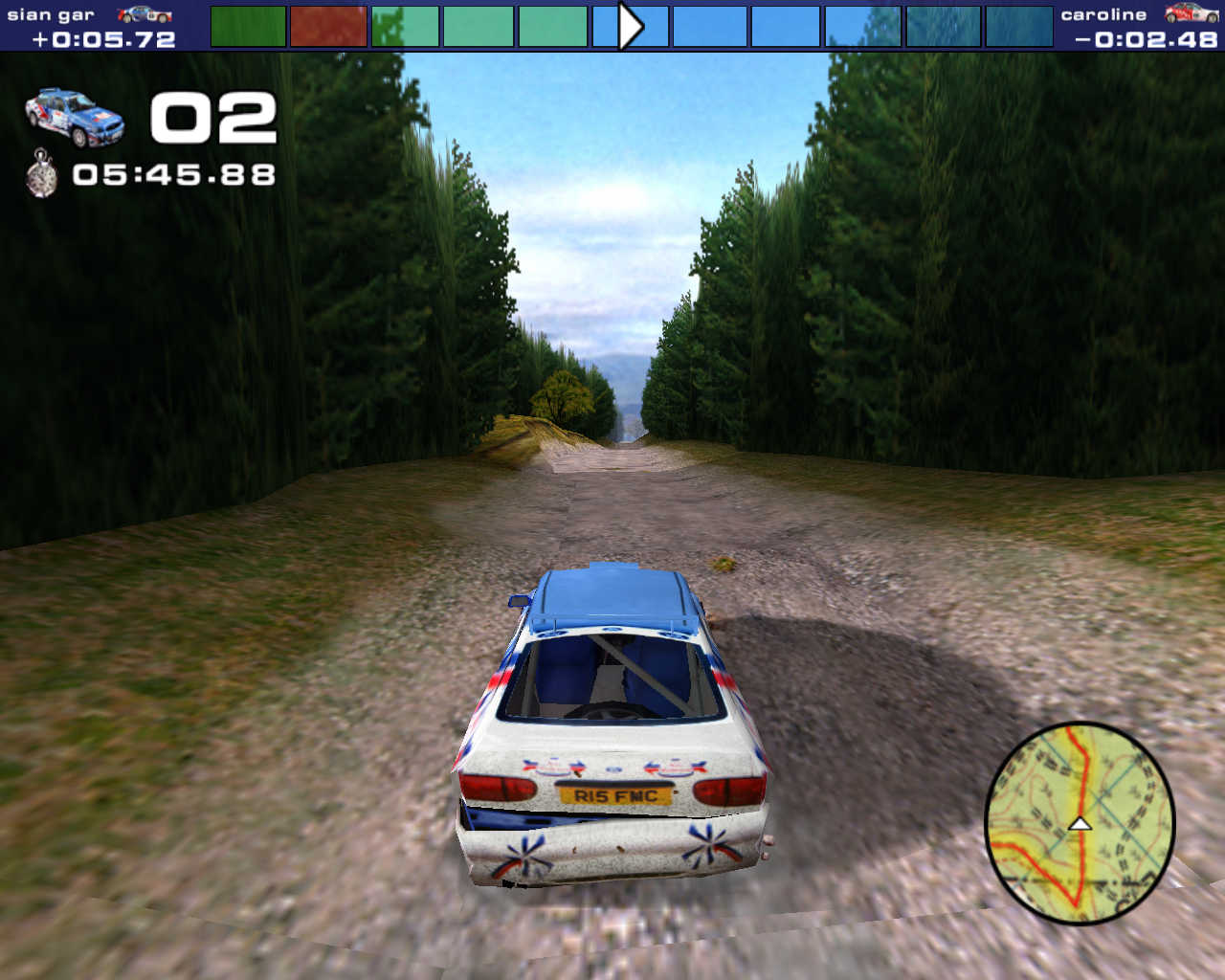 2000年拉力锦标赛[Rally Championship 2000] 游戏截图6