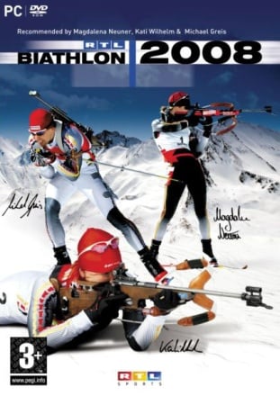 2008 年 RTL 冬季两项[RTL Biathlon 2008] 游戏封面