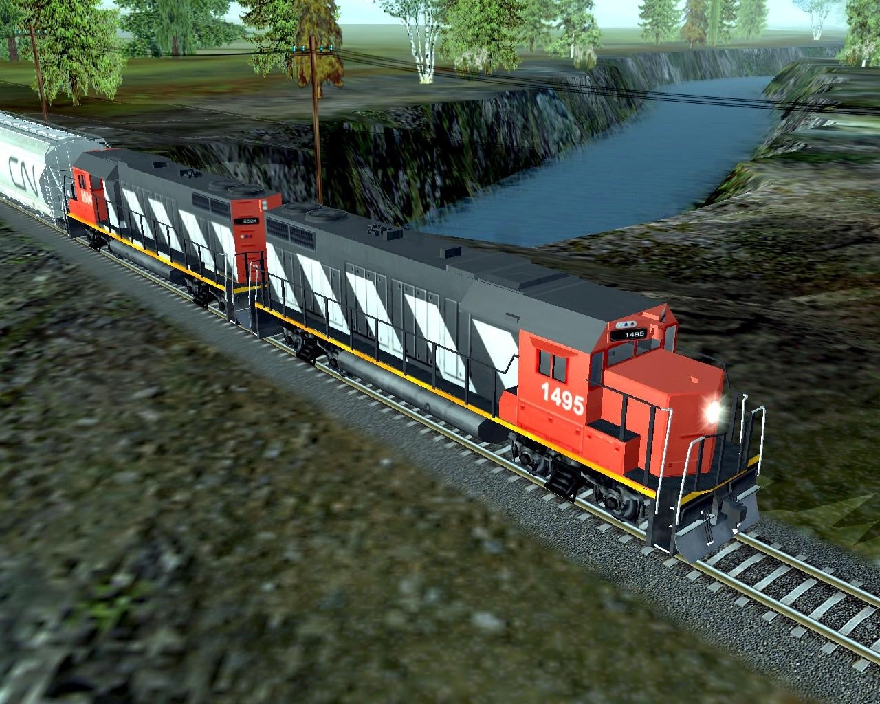 Trainz 铁路模拟器 2006[Trainz Railroad Simulator 2006] 游戏截图11