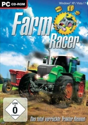 农场赛车 - 完全疯狂的拖拉机比赛[Farm Racer - Das total verrückte Traktor-Rennen] 游戏封面