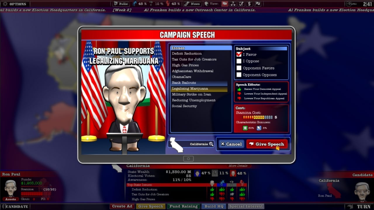 政治机器[The Political Machine] 游戏截图8