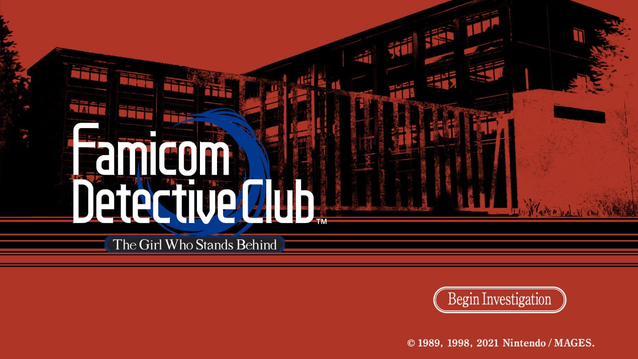Famicom 侦探俱乐部 第 2 部分：幕后的女孩[Famicom Detective Club Part 2: The Girl who Stands Behind] 游戏截图2